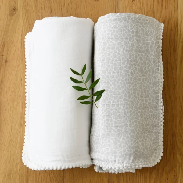 Մուսլինե վերմակներ (2 հատ)