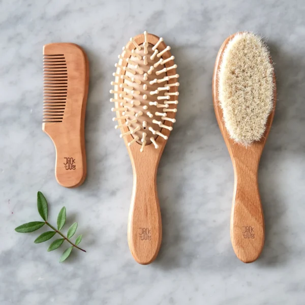 Փայտե սանրերի հավաքածու