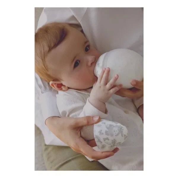 Մանկական շիշ 150 մլ | Tartine et Chocolat «Toile de Jouy» Մոխրագույն 0m+