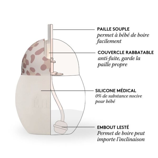 Ծղոտե բաժակ 240 մլ | Graouu Pink 9մ+