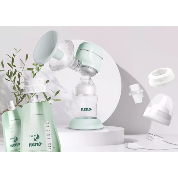 Neno Uno 2-փուլային անլար էլեկտրական կրծքի պոմպ, 150 մլ