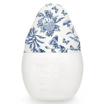 BibRond մանկական շիշ Toile de Jouy կապույտ - 150 մլ