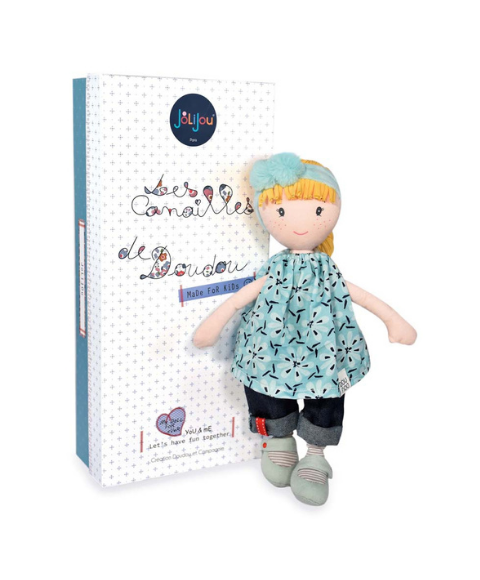 Փափուկ տիկնիկ Էվի՝ «Les Canailles de Doudou» հավաքածուից։