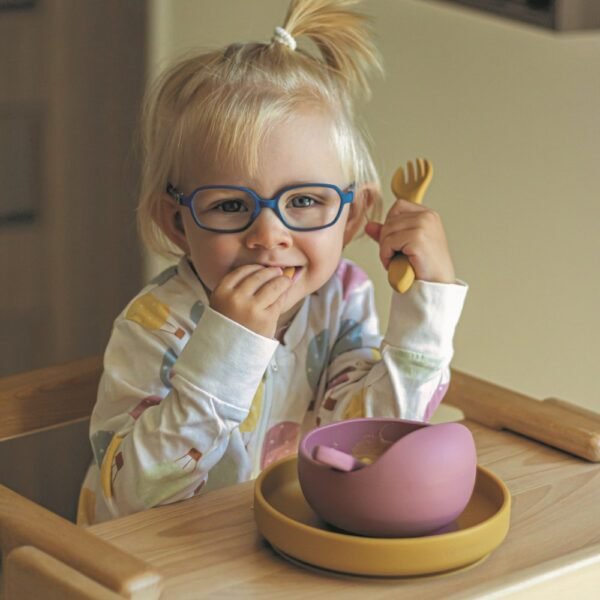 Սիլիկոնե աման՝ ներծծող հիմքով։