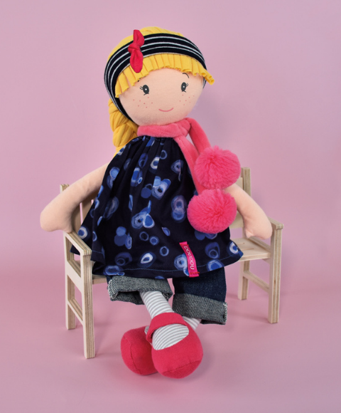 4-695cdd256d1d8267234247 Փափուկ տիկնիկ Լուլուբելլ՝ «Les Canailles de Doudou» հավաքածուից։