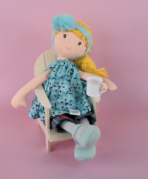 5-695ce0a92e6b3013579687 Փափուկ տիկնիկ Էվի՝ «Les Canailles de Doudou» հավաքածուից։