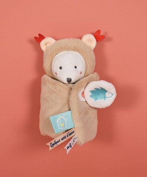 Շագանակագույն արջուկ դուդու թիկնոցով — Papillotte