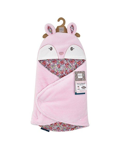 dc4031-64ef013ca71a1267260318 Մանկական նիդ՝ վարդագույն փոքրիկ թռչունով՝ BOH'AIME հավաքածուից։