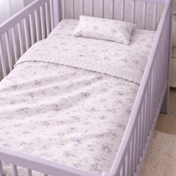 Teeny Weeny մանկական անկողնային հավաքածու Flowers  (3 pc)