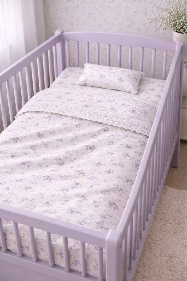 Teeny Weeny մանկական անկողնային հավաքածու Flowers  (3 pc)