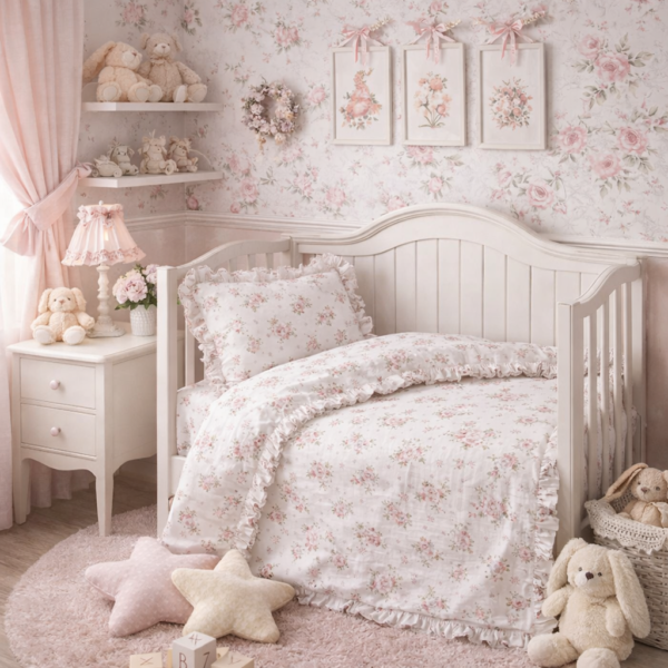 CF9FE6DC-11F6-4CB0-BFD8-09D328B65588 Teeny Weeny մանկական անկողնային հավաքածու Spring (3 pc)