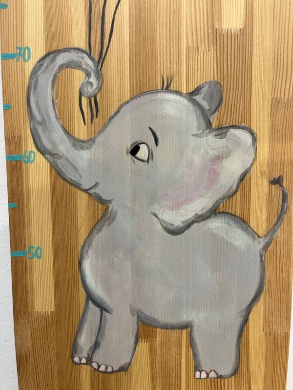 Մանկական աճաչափ (փայտյա) Elefant