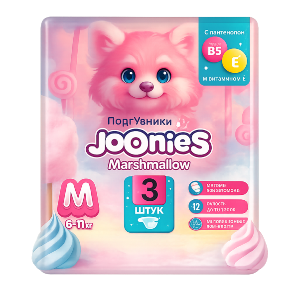 Մանկական տակդիր Joonies Marshmallow M