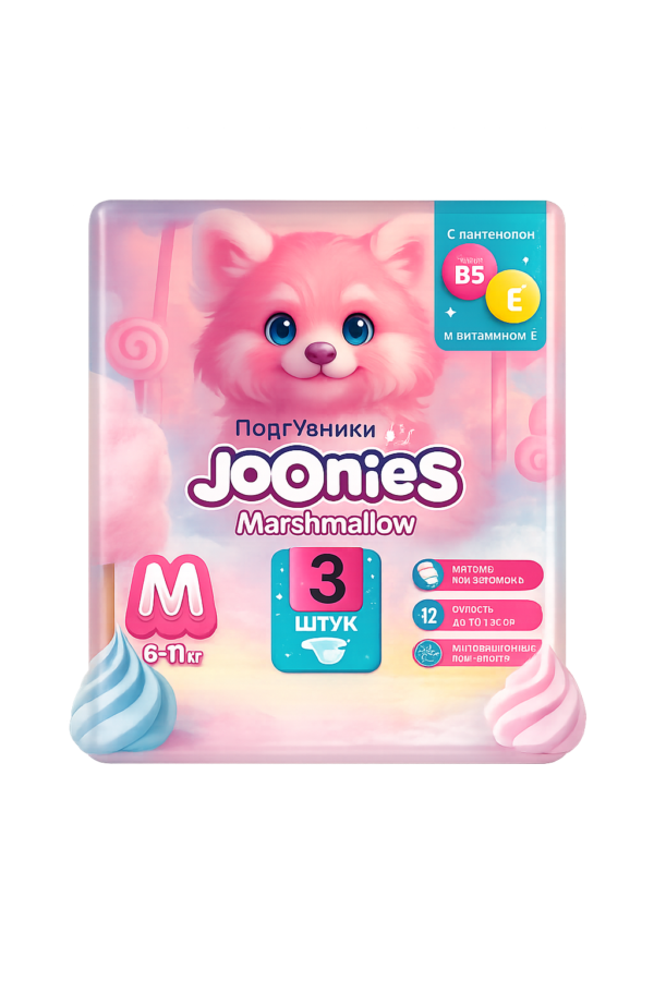 Մանկական տակդիր Joonies Marshmallow M